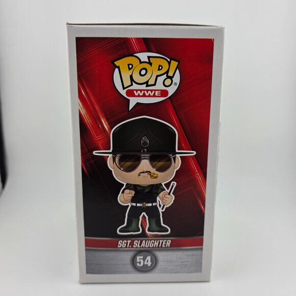 Funko Pop! Retro Toys: G.I. Joe #54 SGT. Slaughter Collectible Vinyl Figure NEW - Picture 4 of 5